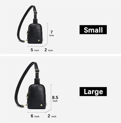 Sling Bag for Women Touchscreen Small Crossbody Cell Phone Purse Fanny Pack