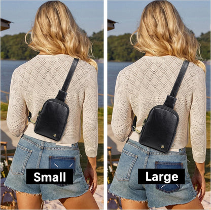 Sling Bag for Women Touchscreen Small Crossbody Cell Phone Purse Fanny Pack